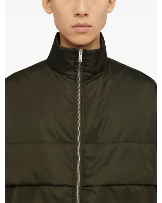Jil Sander Gefütterte Jacke Mit Stehkragen in Green für Herren