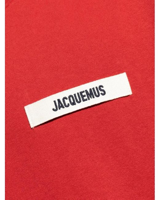 Jacquemus Gros Grain' T-Shirt in Red für Herren