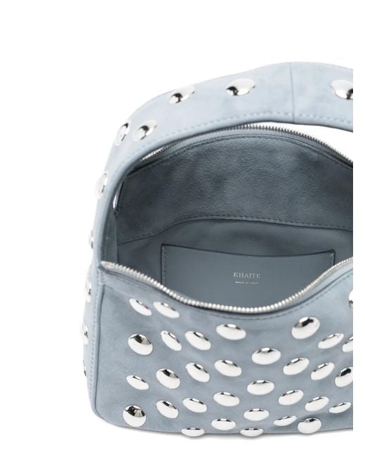 Khaite Blue Small Elena Tote Bag