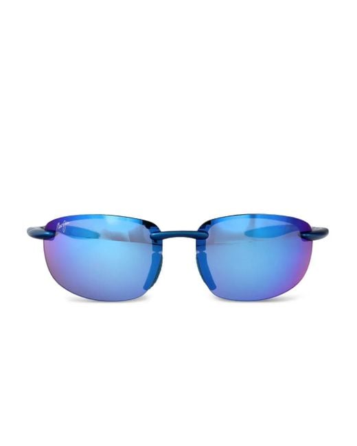 Maui Jim Blue Ho'Okipa Rimless Sunglasses for men