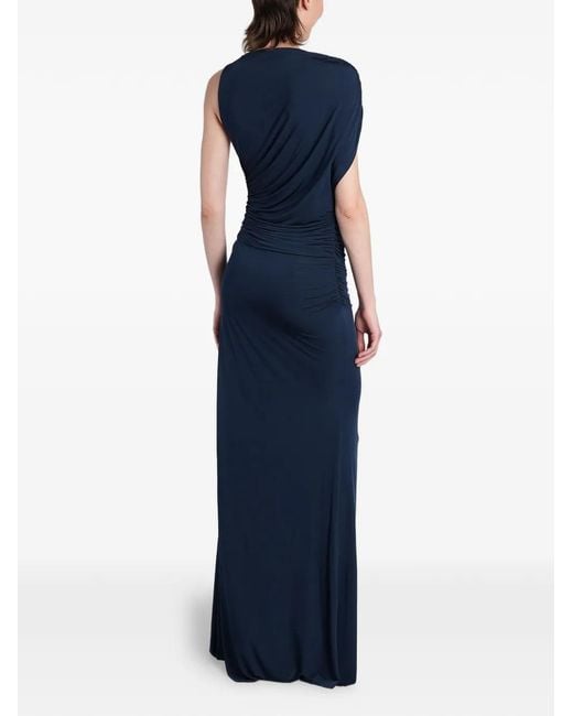 Alex Perry Blue Sleeveless Gown