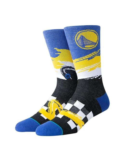 Stance Blue Golden State Warriors Wave Racer Socks for men