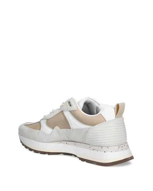 Paul Smith White Mesh-Panel Sneakers for men