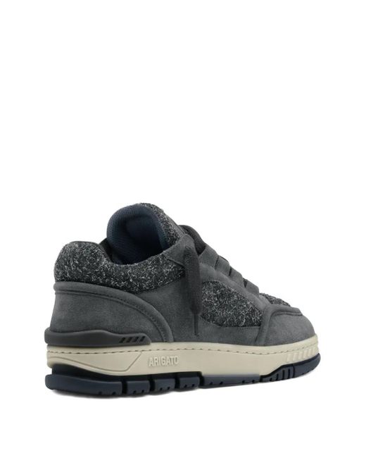 Axel Arigato Black Area Loop Suede Sneakers
