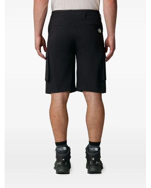 The North Face Black Exploration Cargo Shorts