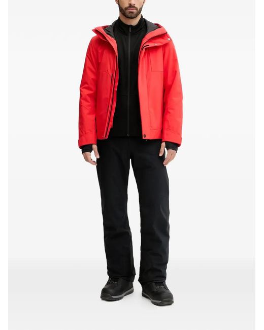 Colmar Red Hooded Pocket Jacket for men