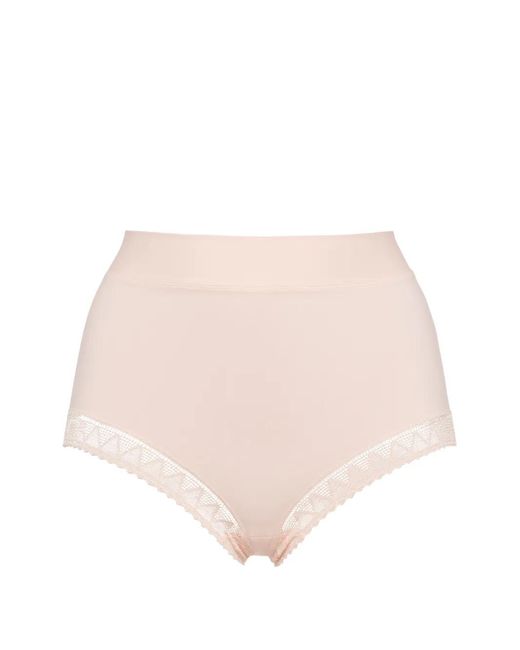 Eres Natural Stillness Lace-Trim Briefs