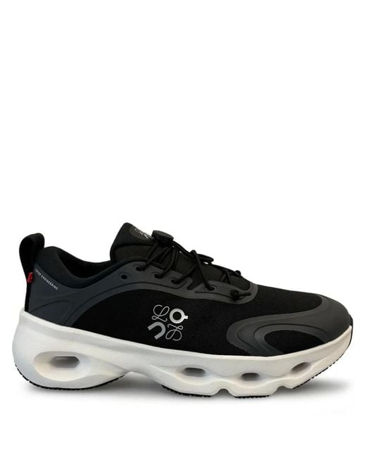 Loewe Black X On Logo Cloudsolo Sneakers