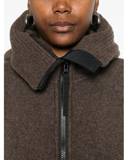 Canada Goose Brown Chilliwack Logo-Patch Bomber Jacket