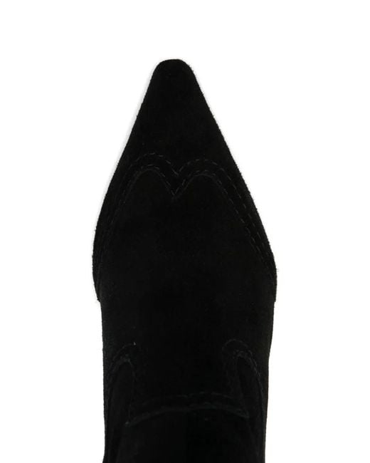 Jonathan Simkhai Black Bottines Shadow À Bout Pointu