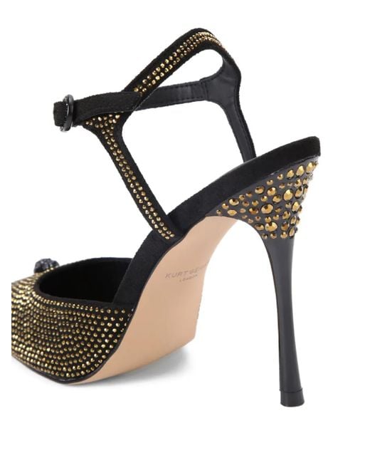 Zapatos Eagle con tacón de 105 mm Kurt Geiger de color Black