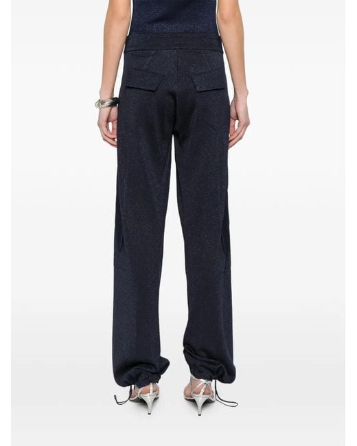 Circus Hotel Blue Cargo Pocket Trousers