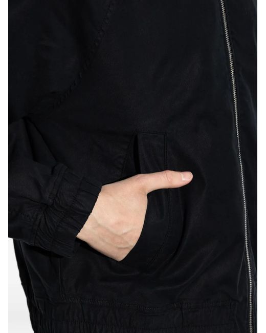 Officine Generale Blue Cory Raglan-Sleeve Bomber Jacket for men