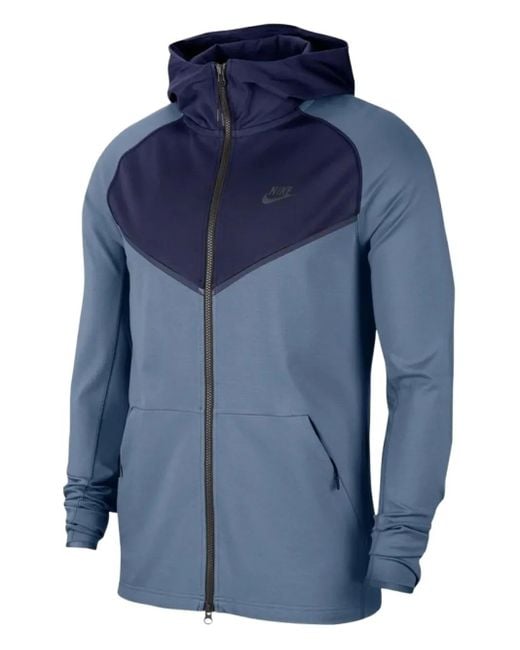 メンズ Nike ジップアップ パーカー Blue