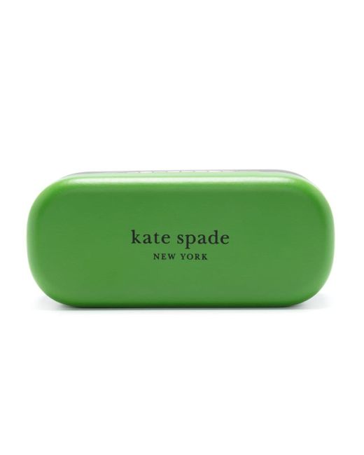 Kate Spade Black Zya Round-frame Sunglasses