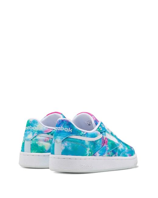 Baskets Club C 85 À Imprimé Tie Dye Reebok en coloris Blue