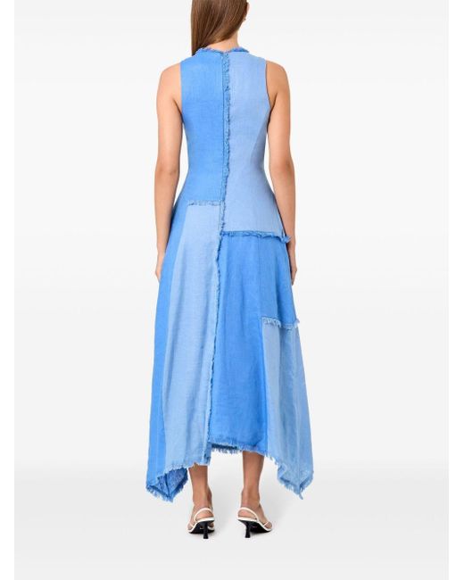 Nicholas Blue Thalassa Kleid aus Leinen