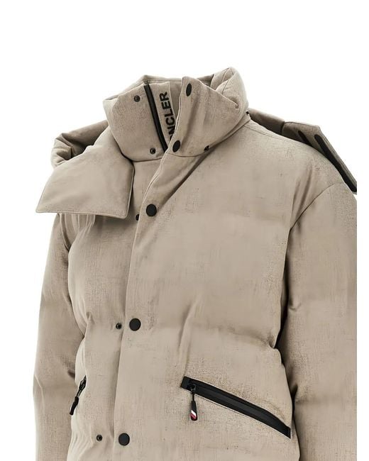 Moncler Natural Cappuccino Krun Down Jacket for men