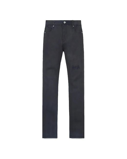 RTA Blue Bryant Embroidered Jeans for men