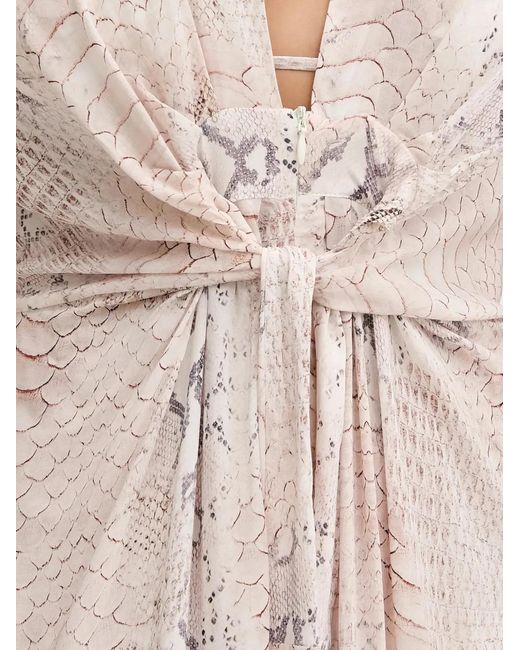 Melissa Odabash Natural Wisdom Printed Maxi Dress