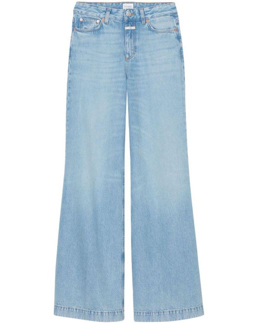 Closed Blue Weite Jeans aus Bio-Baumwolle