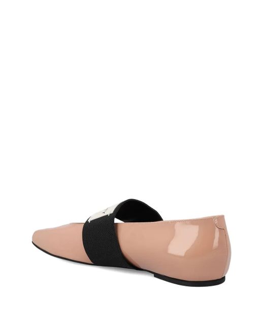 Givenchy Multicolor Patent Leather Band Ballet Flats