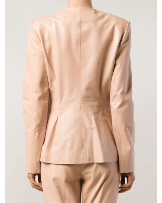 Structured Blazer di Philosophy Di Lorenzo Serafini in Natural