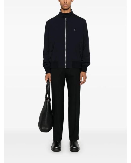 Givenchy Blue 'Harrington' Jacket for men