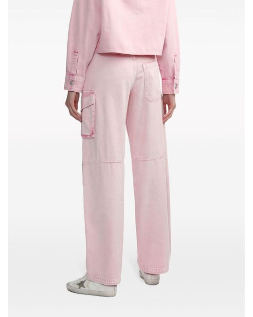 Pantalon cargo à effet délavé Rag & Bone en coloris Pink