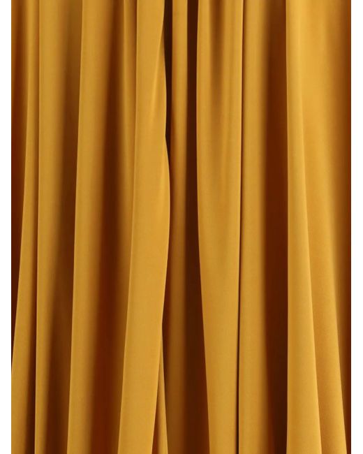 Saint Laurent Orange Jersey Blouse