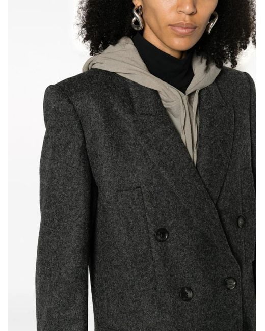 Isabel Marant Black Floyd Double-Breasted Blazer