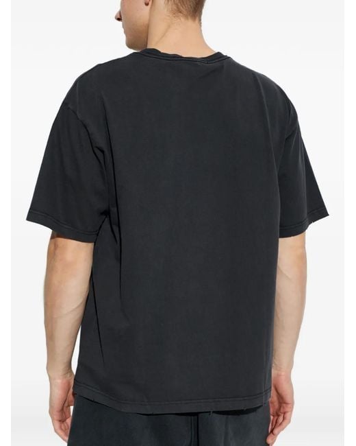 M I S B H V Black Infinite Secret Tour Print T-Shirt for men