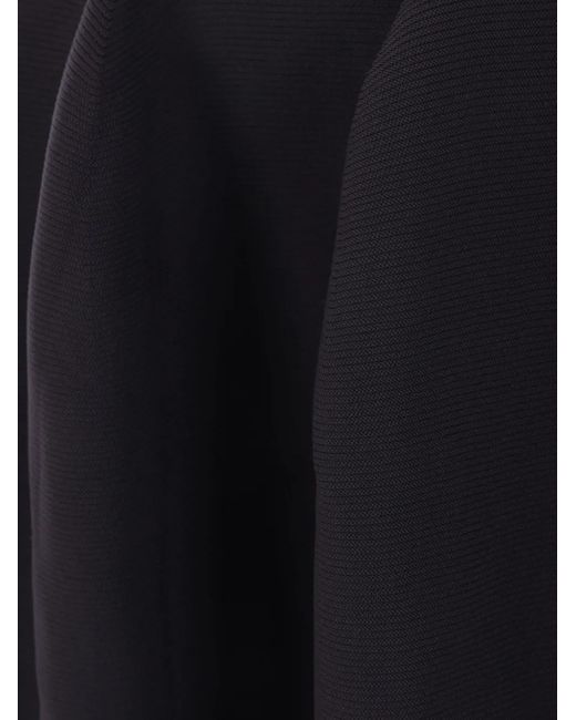 CFCL Blue Ribbed Flared Skirt