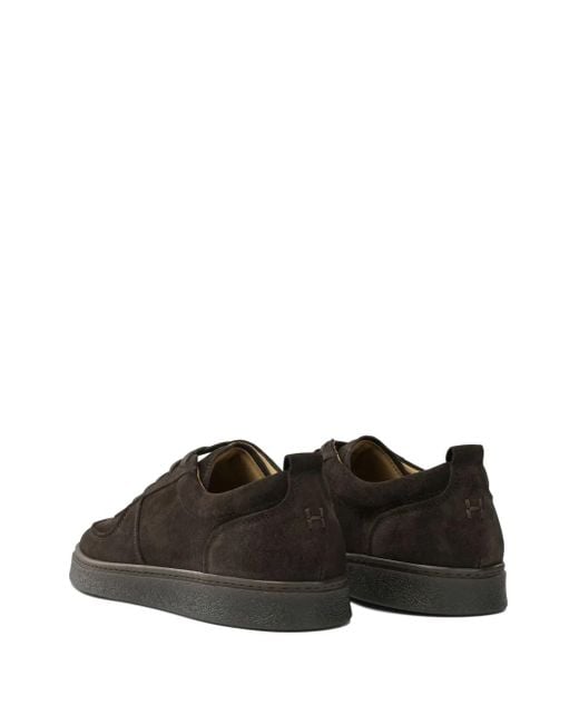 メンズ Henderson Lace-up Suede Sneakers Black