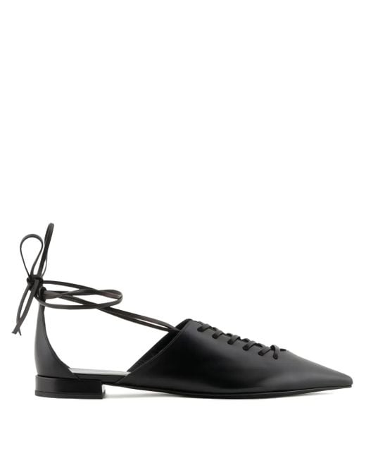 Giorgio Armani Black Leather Boots