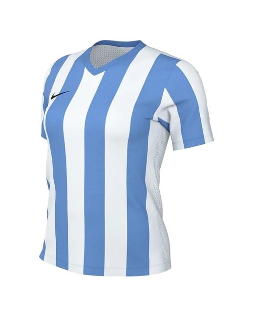 Nike Blue Striped T-Shirt