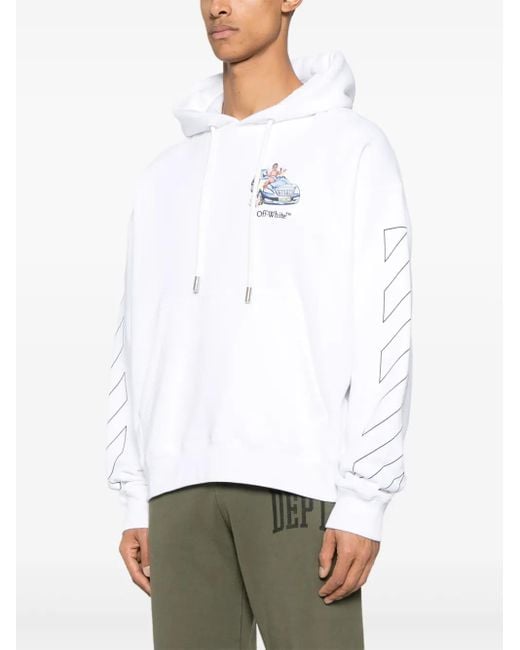 Off-White c/o Virgil Abloh White Cool Arrow Sweatshirt for men