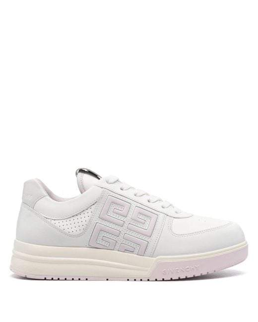 Givenchy G4 Leren Sneakers in het White
