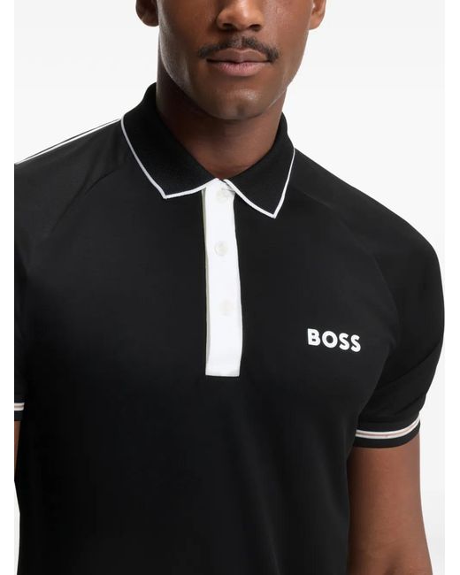 Boss Black Short-Sleeved Polo Shirt for men