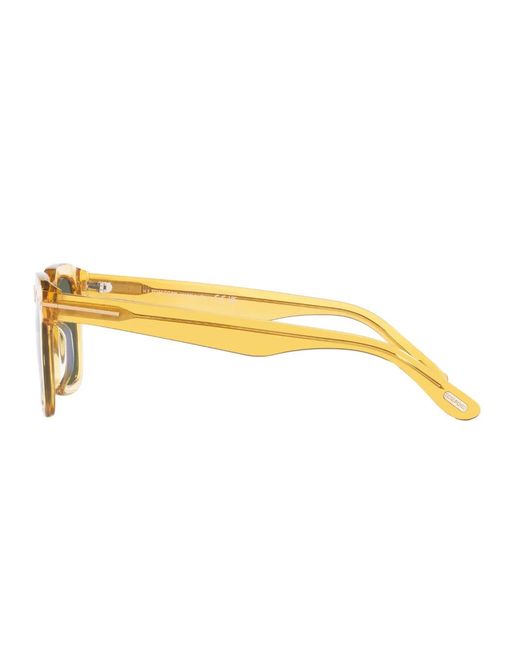 Tom Ford Yellow Tr001097 Square-Frame Sunglasses for men
