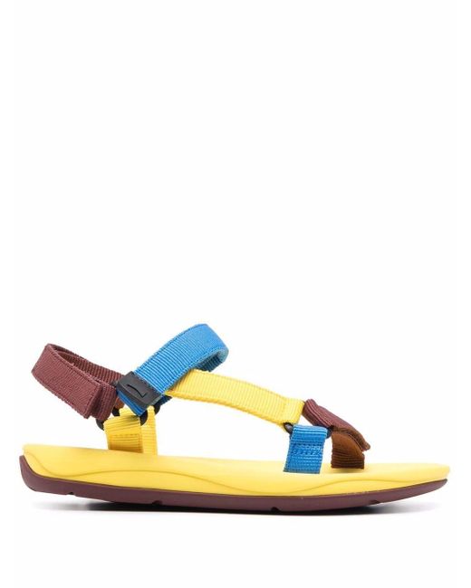 Camper Match Touch-strap Sandals in Brown | Lyst UK