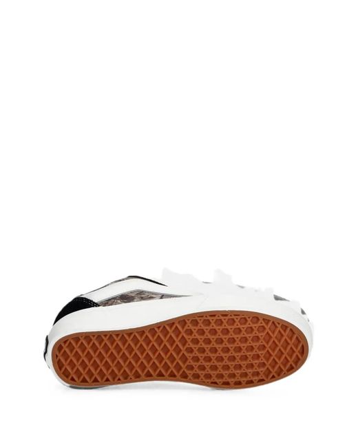 Vans White Knu Skool Shoes