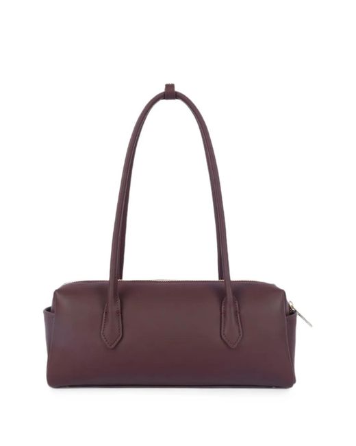 Lancaster Purple Cube Rectangular-Shape Shoulder Bag
