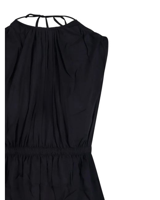 LAMRONS Black Swallowtail-Shaped Top