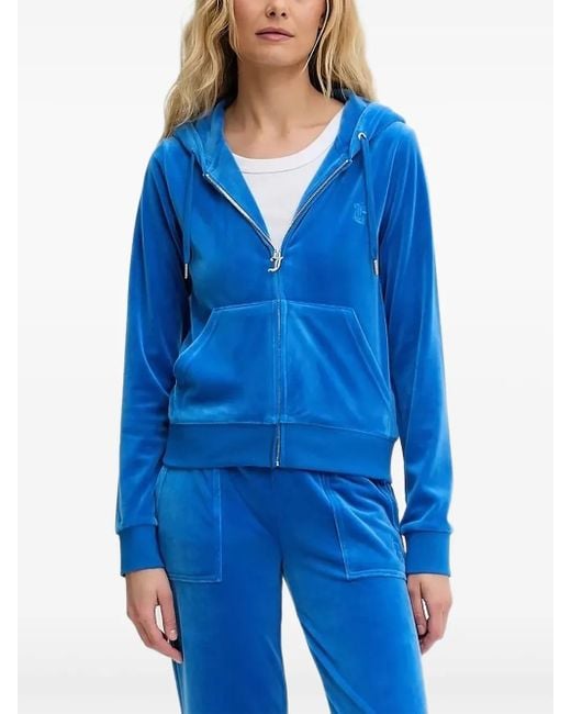 Juicy Couture ジップアップ パーカー Blue