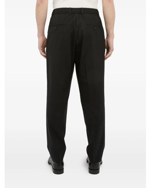 BE ABLE Black Dominique Trousers for men