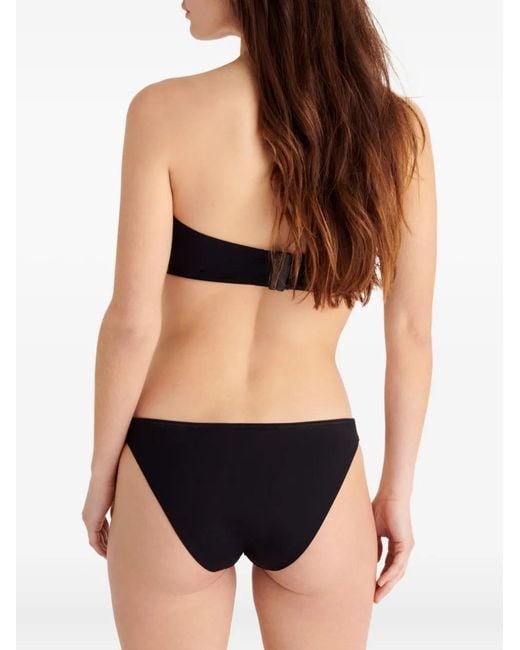 Eres Black Low-Rise Bikini Bottoms