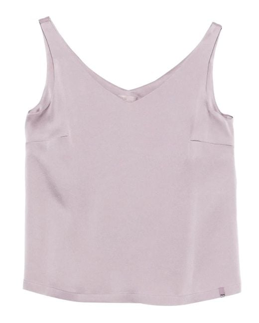 Herno Vネック トップ Pink