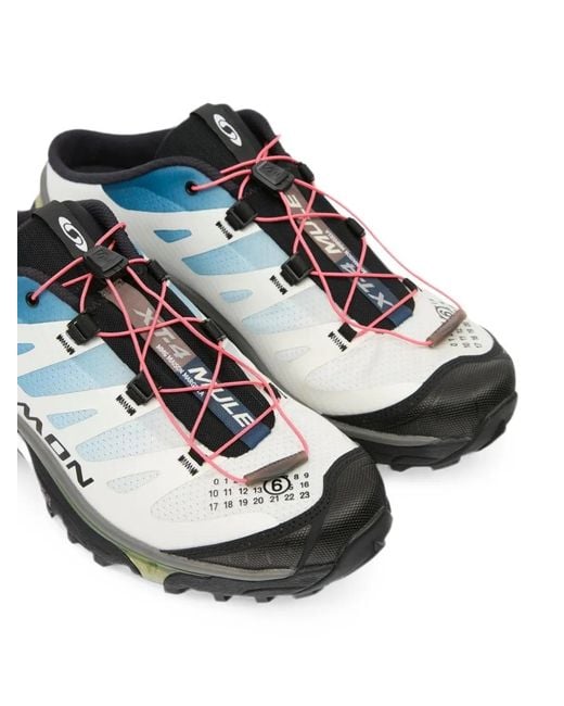MM6 by Maison Margiela White X Salomon Xt-4 Mule Sneakers