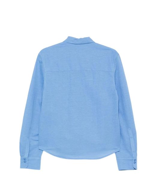 Low Classic Blue Buttoned Shirt
